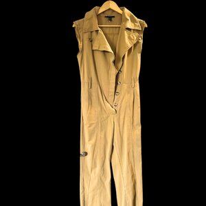 BEIGE  MEDIUM JUMPSUIT IN EXCELLENT CONDITION